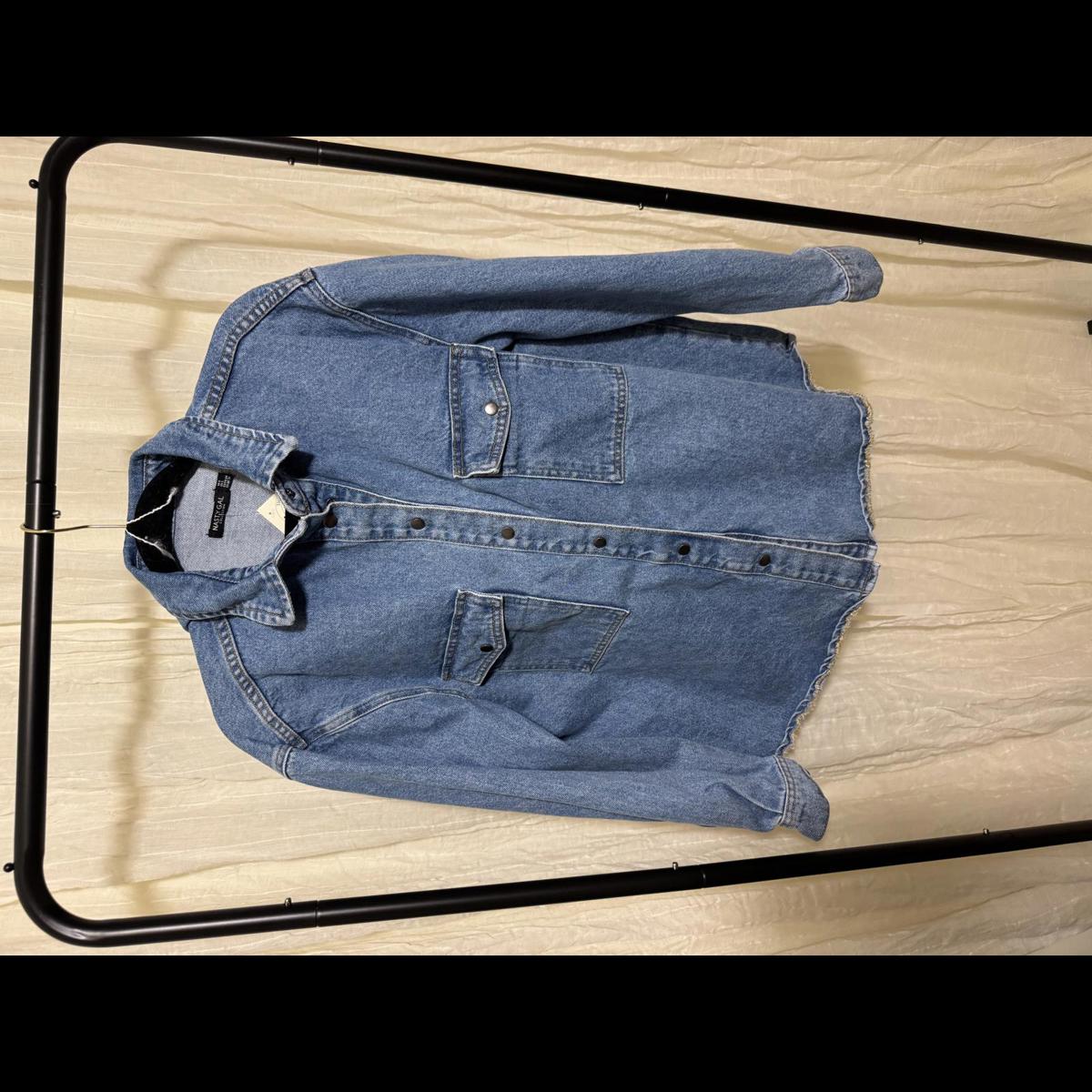Denim Button-Up Jacket